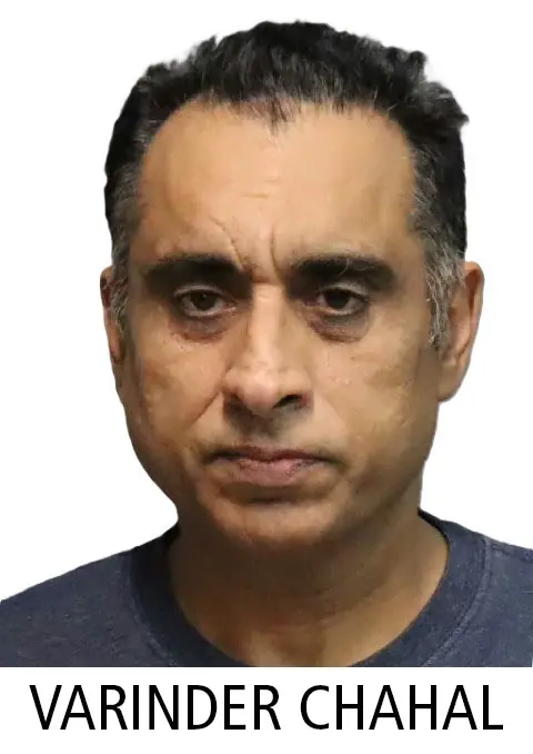 Varinder Chahal, the man Halton police have charged with sexual assault.